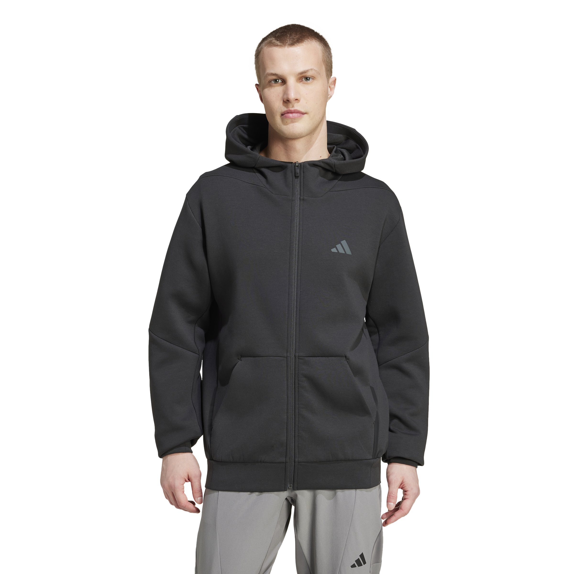 Mens Desgined for Training Full Zip jacket