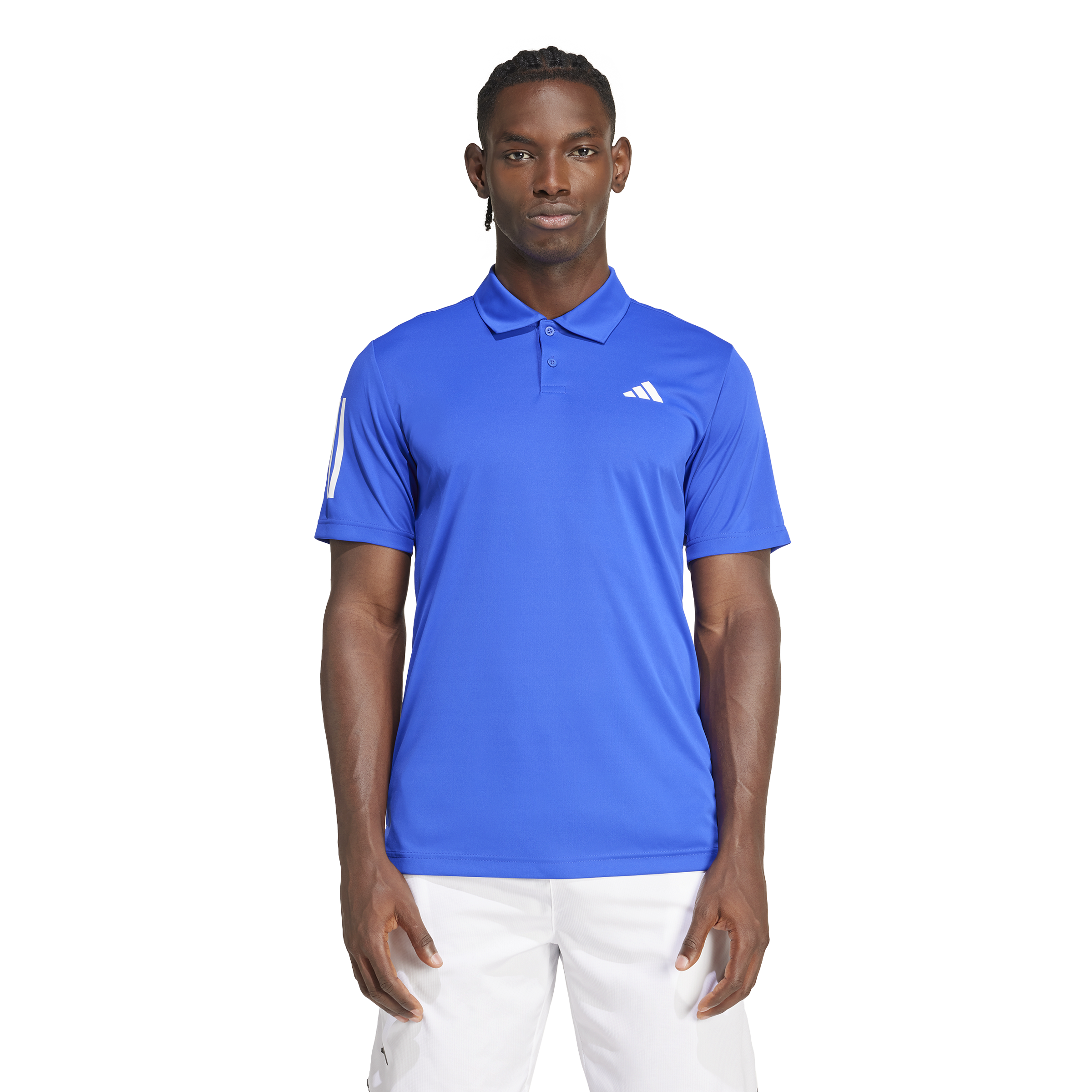 Mens Club 3 Stripe Tennis Polo