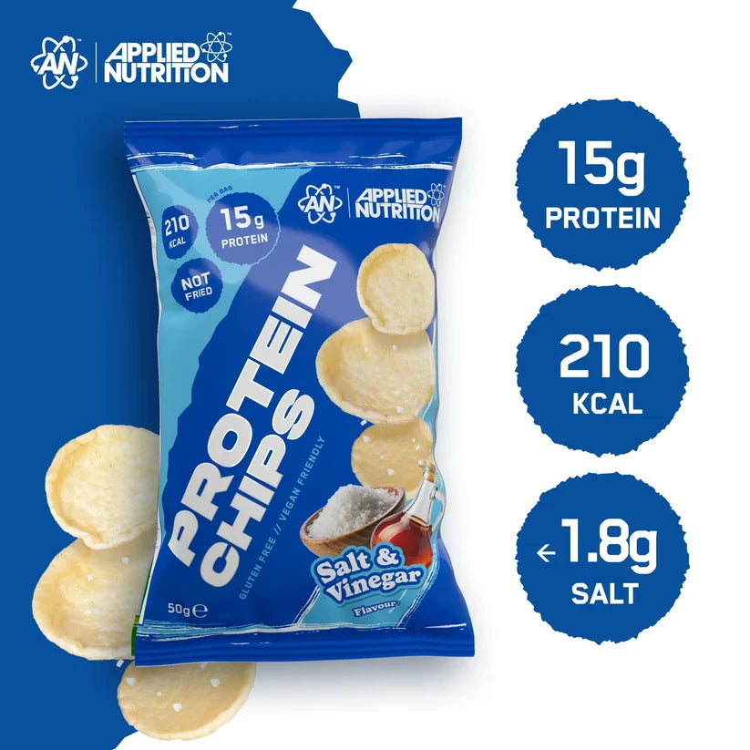 Protein Chips Salt And Vinegar 50 Grams