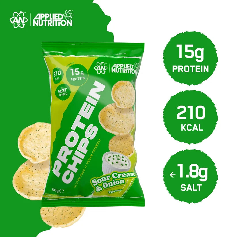 Protein Chips Sour Cream And Onion 50 Grams