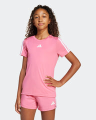 Girls Training Essentials 3-Stripes Tee
