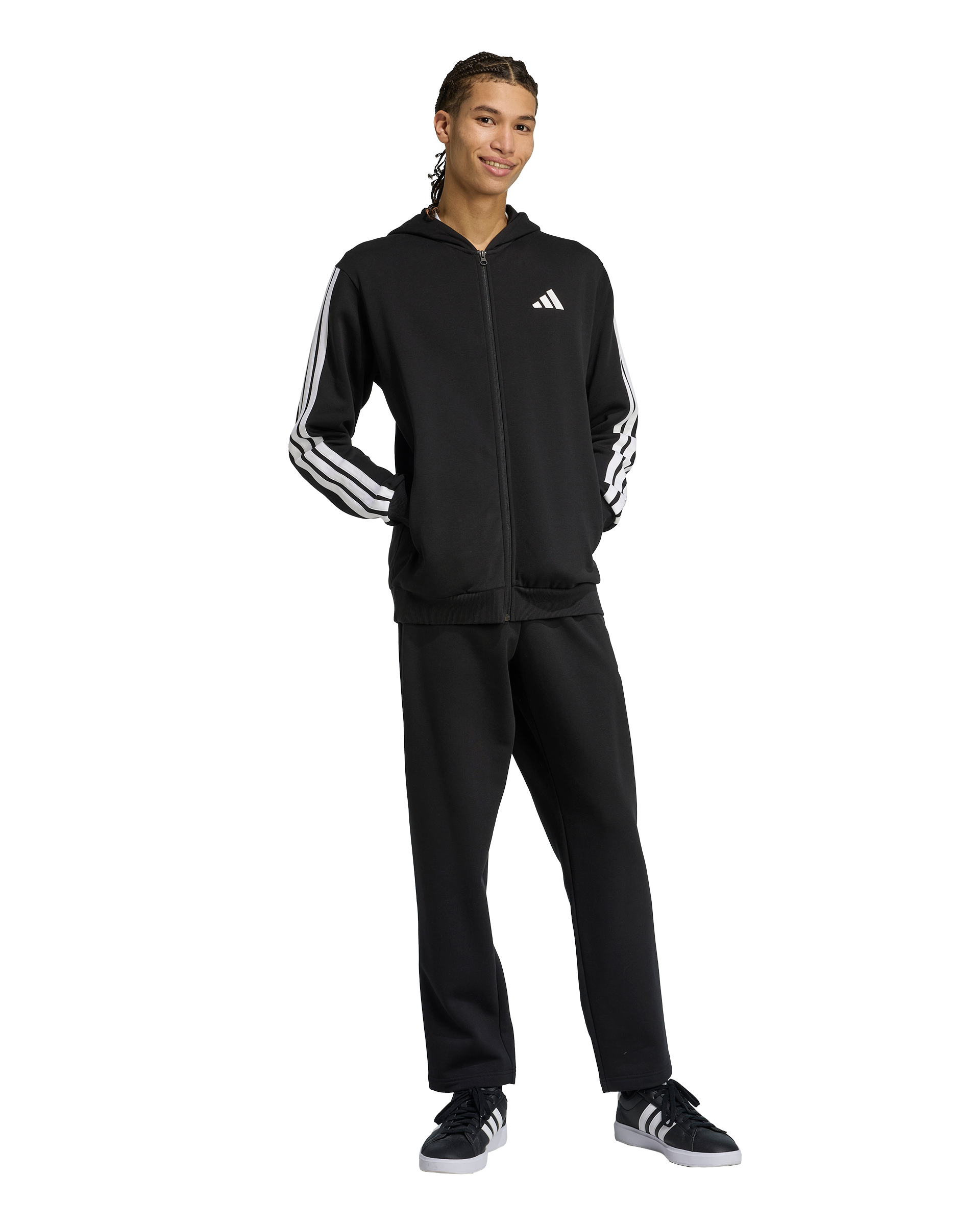 Mens 3S Fleece Hooded Tracksuit