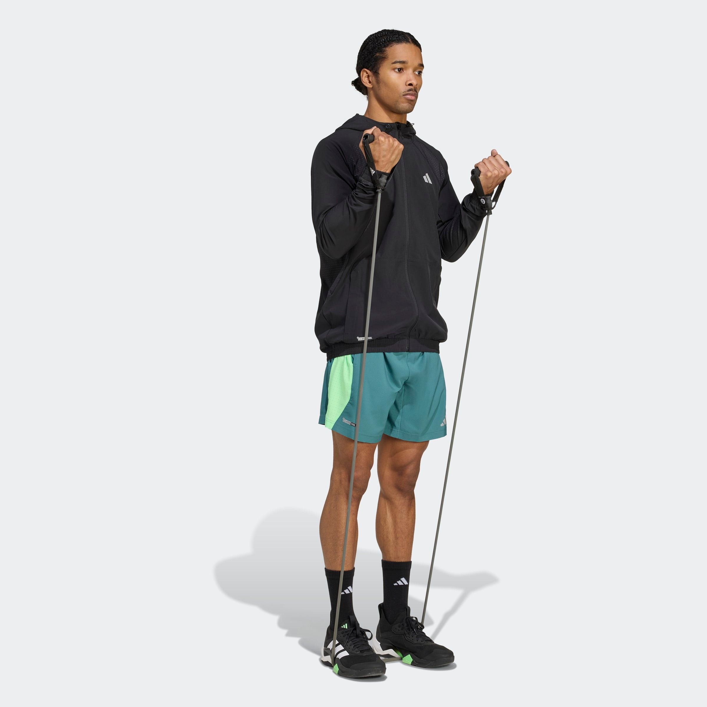 Mens Tech Woven Full Zip Jacket