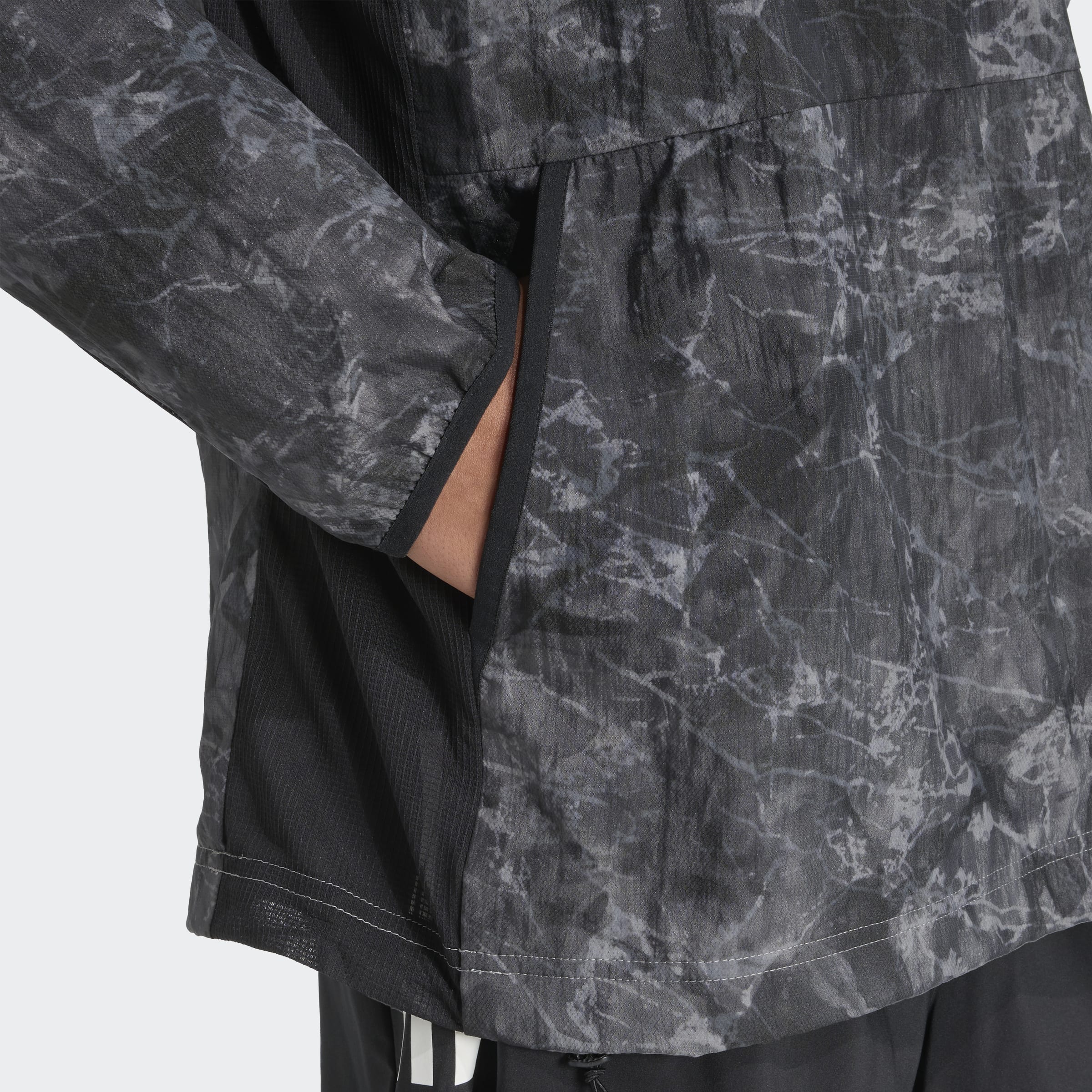 Mens Own The Run Printed Jacket