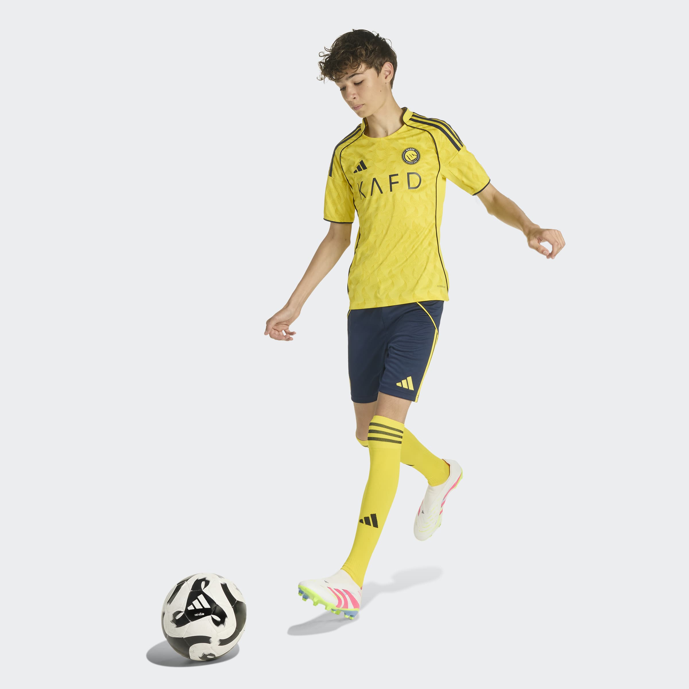 Junior Al Nassr FC Home 25/26 Replica Jersey