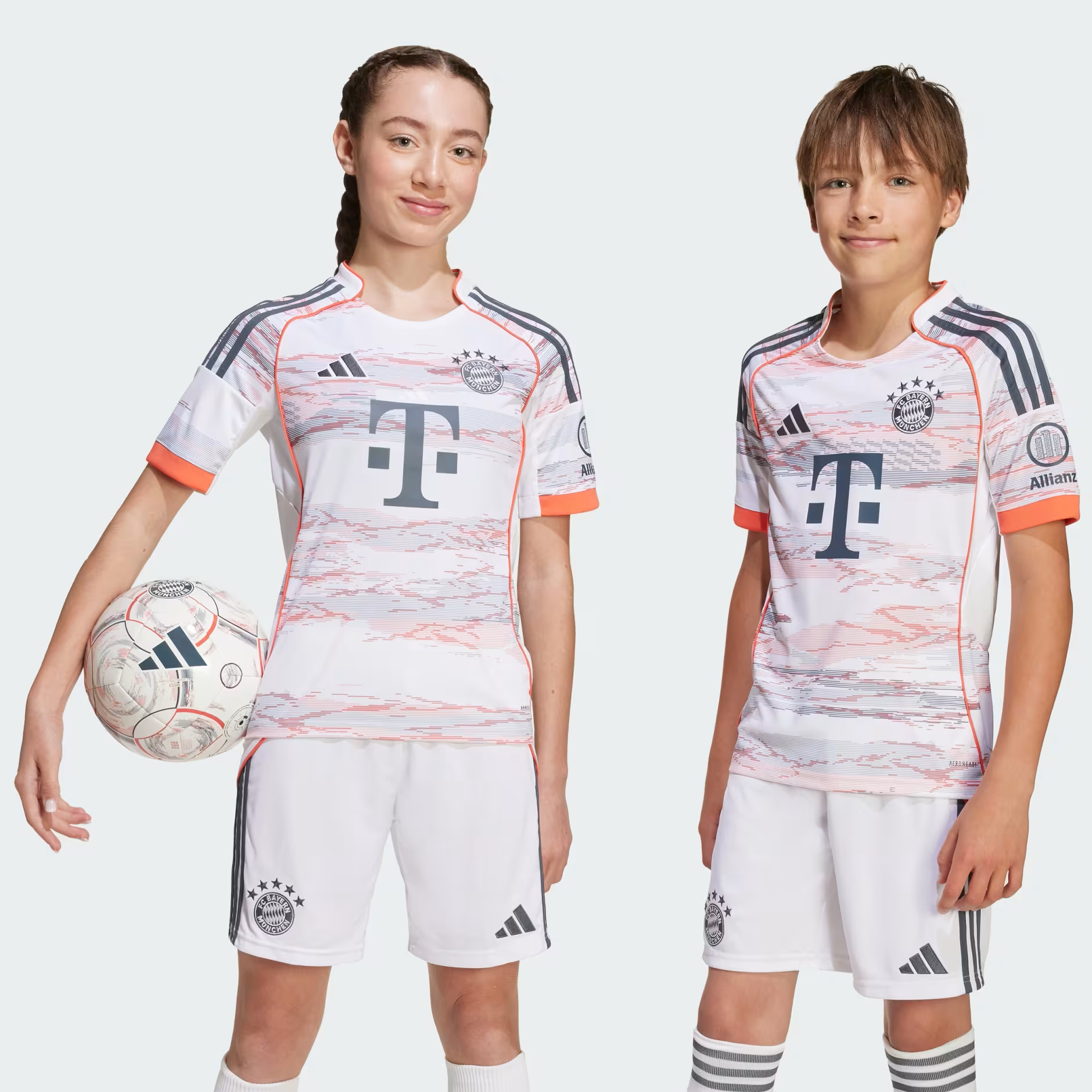 Junior Fc Bayern Munich Away 25/26 Replica Jersey
