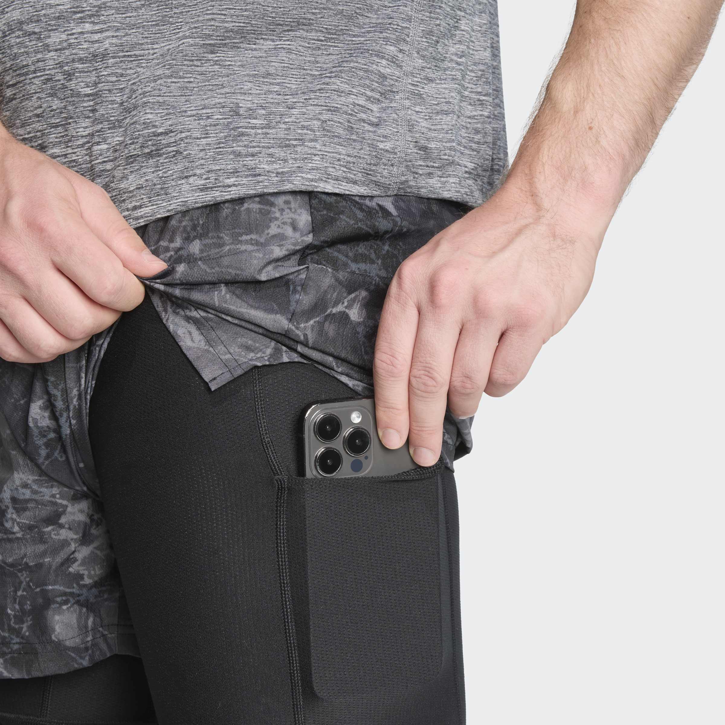 Mens Own the Run SD 2 in 1 Short