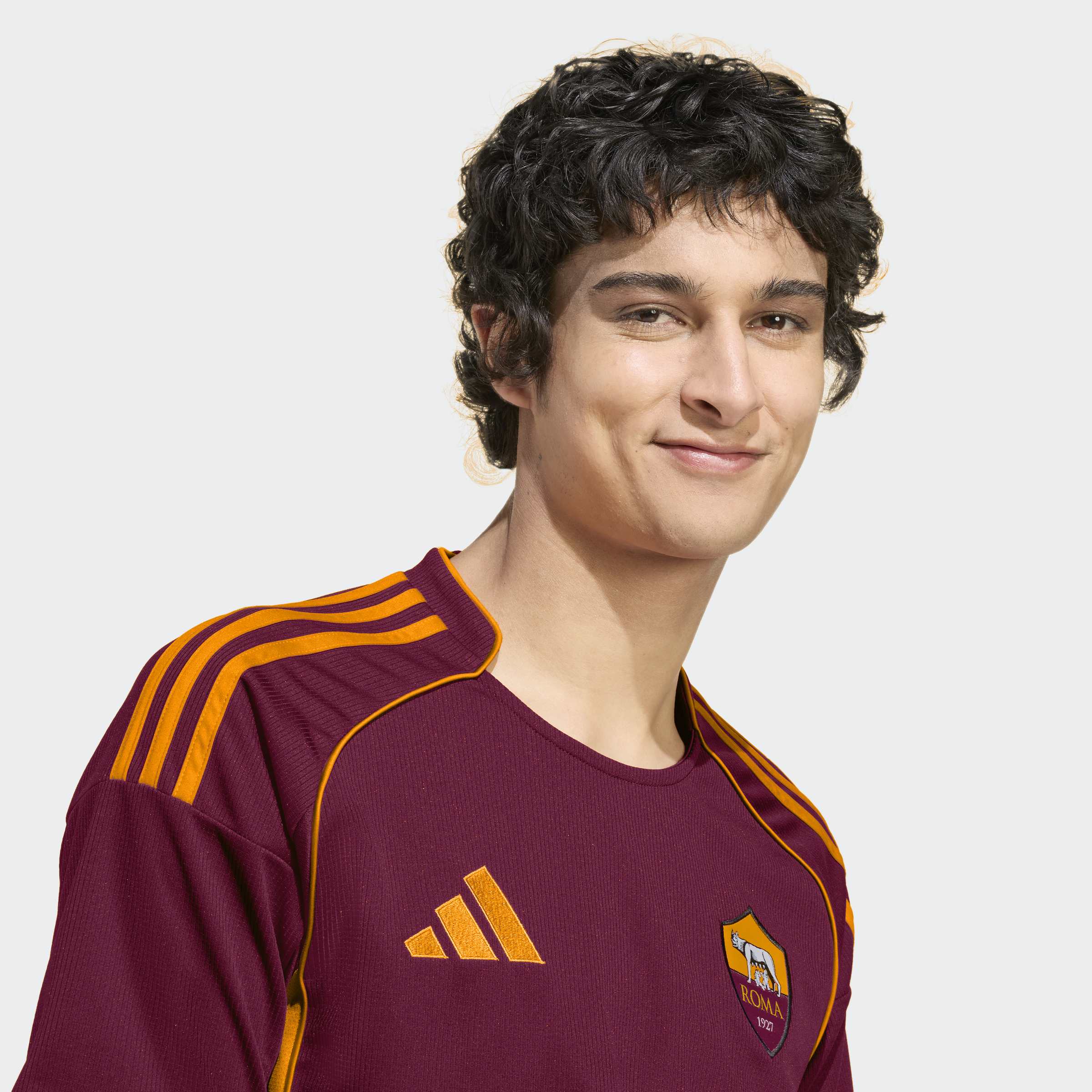 Mens AS Roma Home 25/26 Replica Jersey