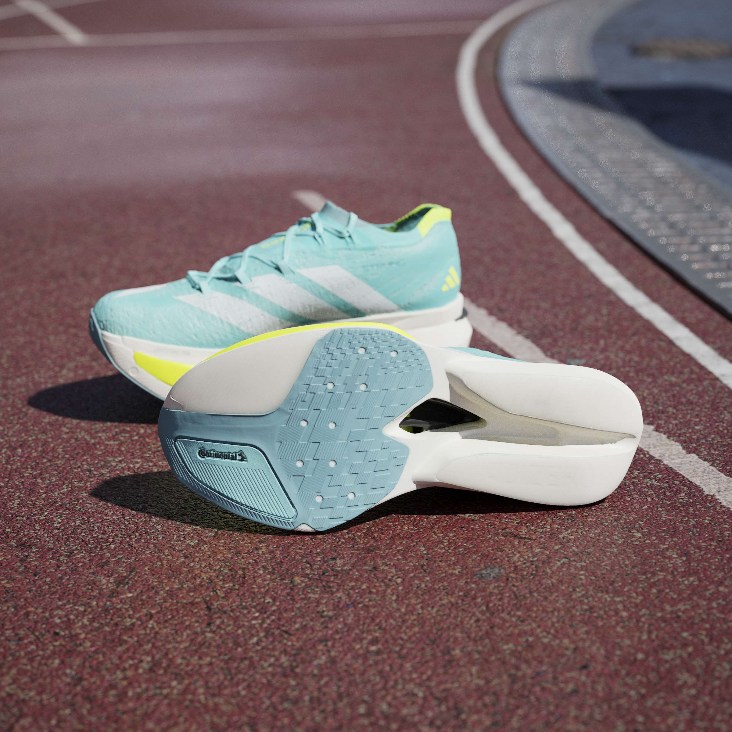 Mens Adizero Prime X3 Strung Running Shoe