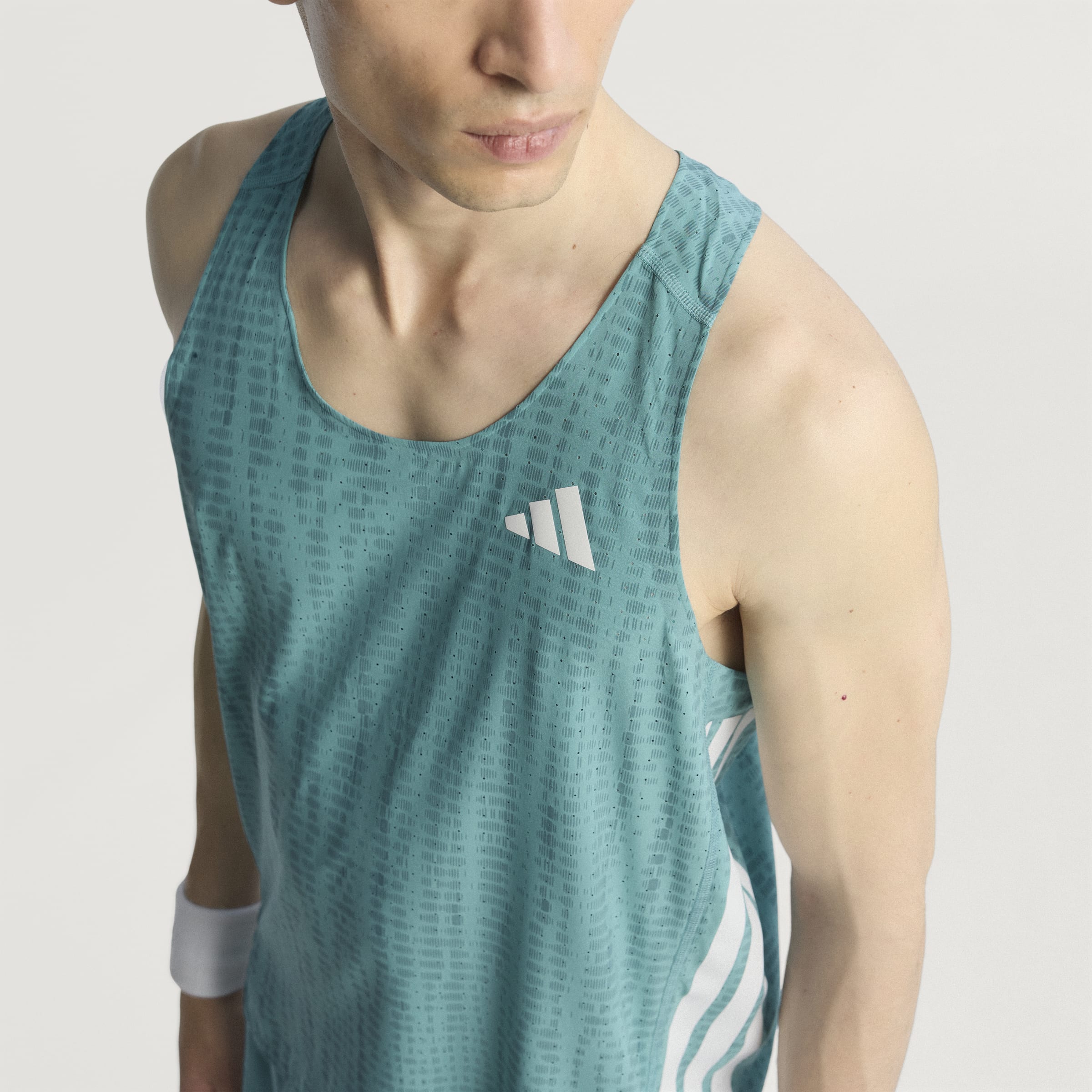 Mens Adizero Singlet