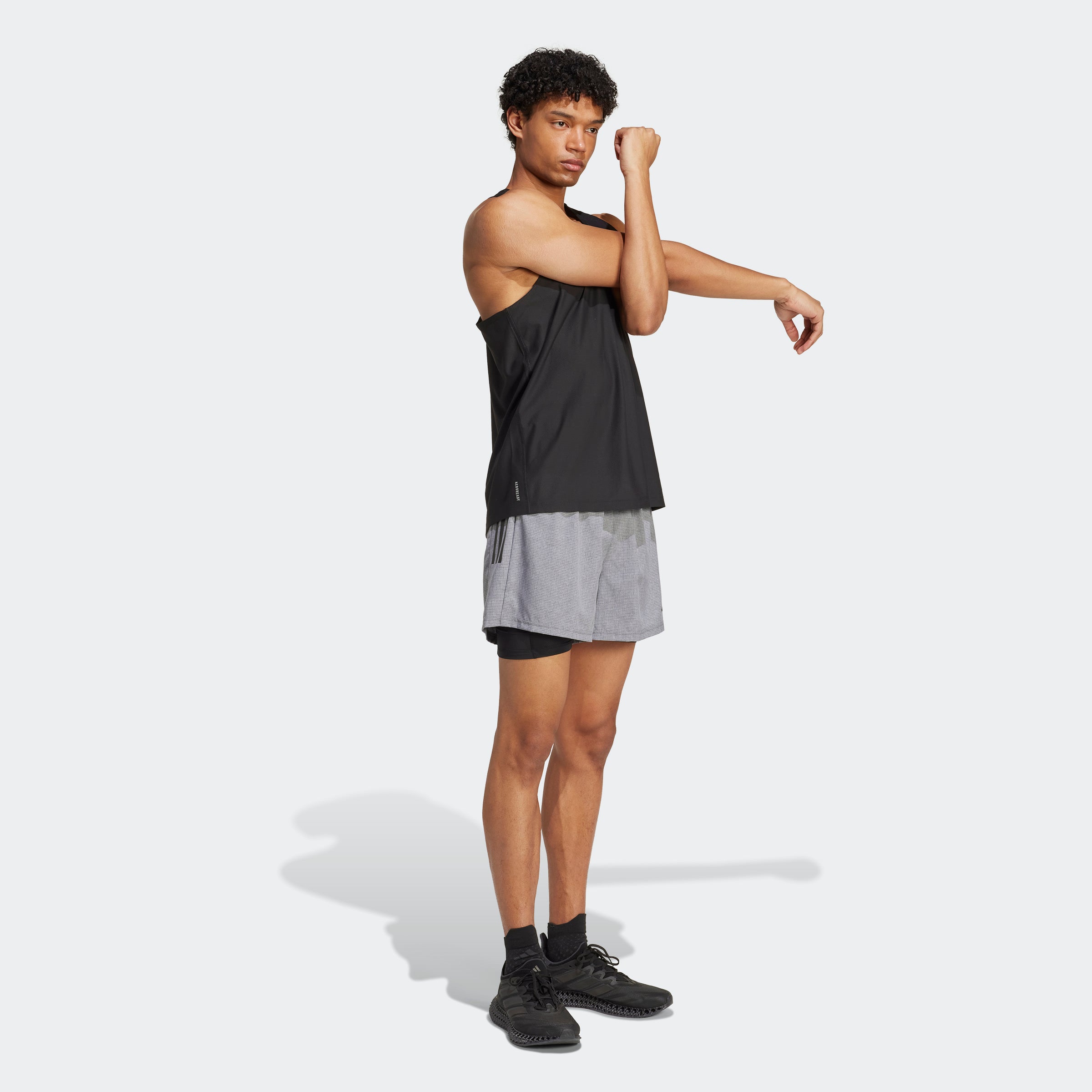 Mens Own The Run Base 2 in 1 Short