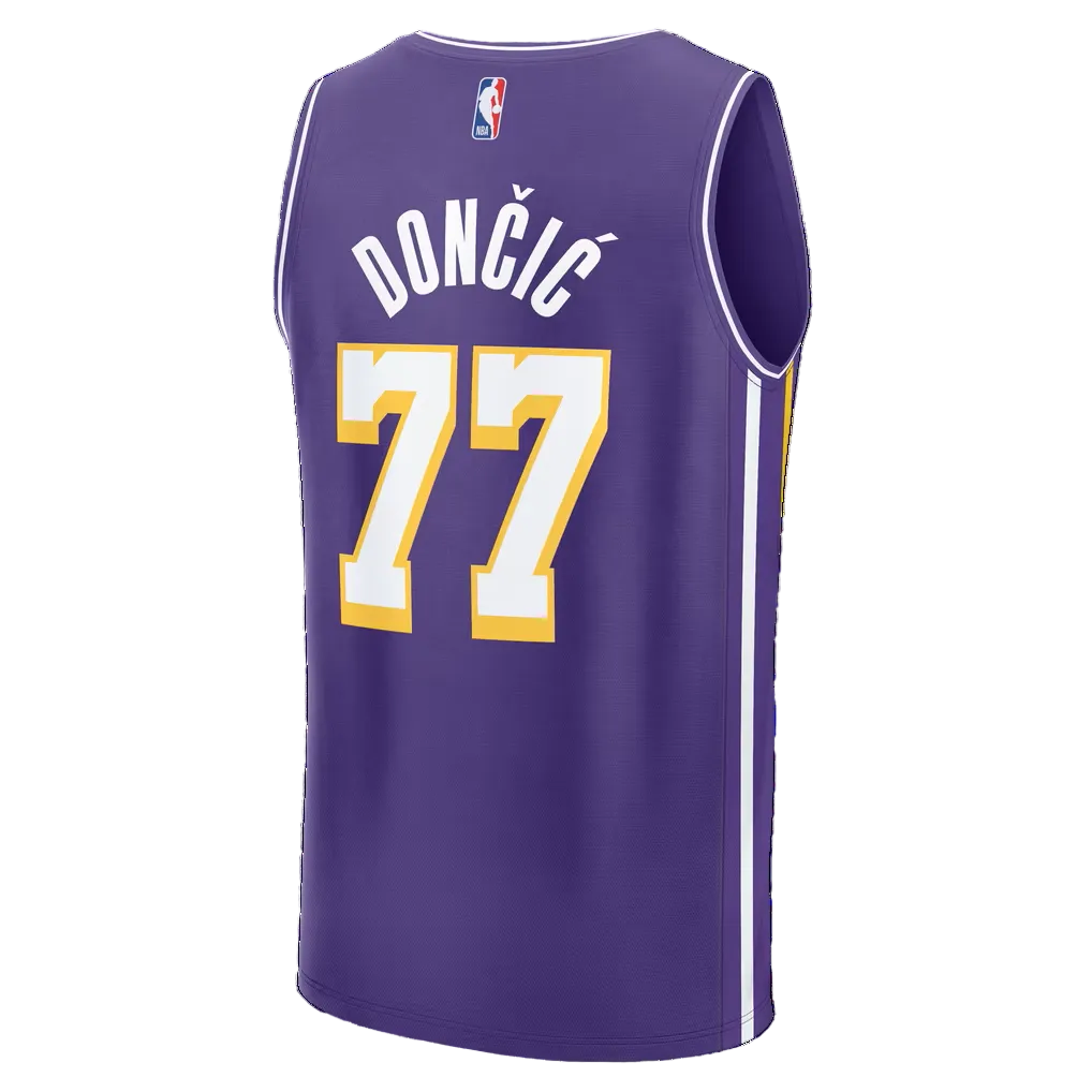 Junior Los Angeles Lakers Luka Doncic Icon Jersey