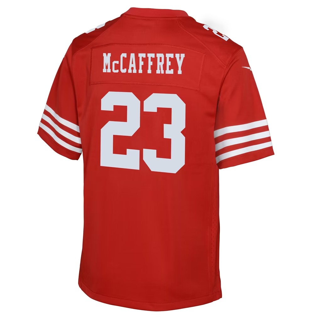 Junior San Francisco 49Ers C Mccaffrey Home Jersey