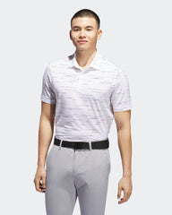 Mens Ultimate Mesh Printed Golf Polo