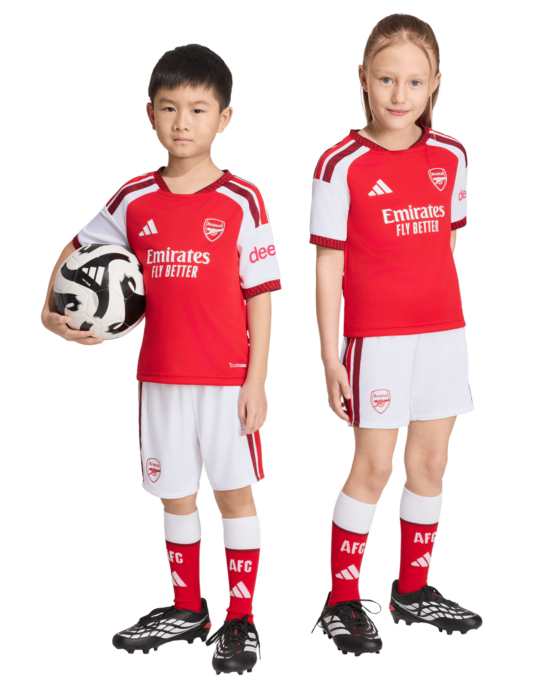Kids Arsenal Fc Home 26/27 Mini Kit