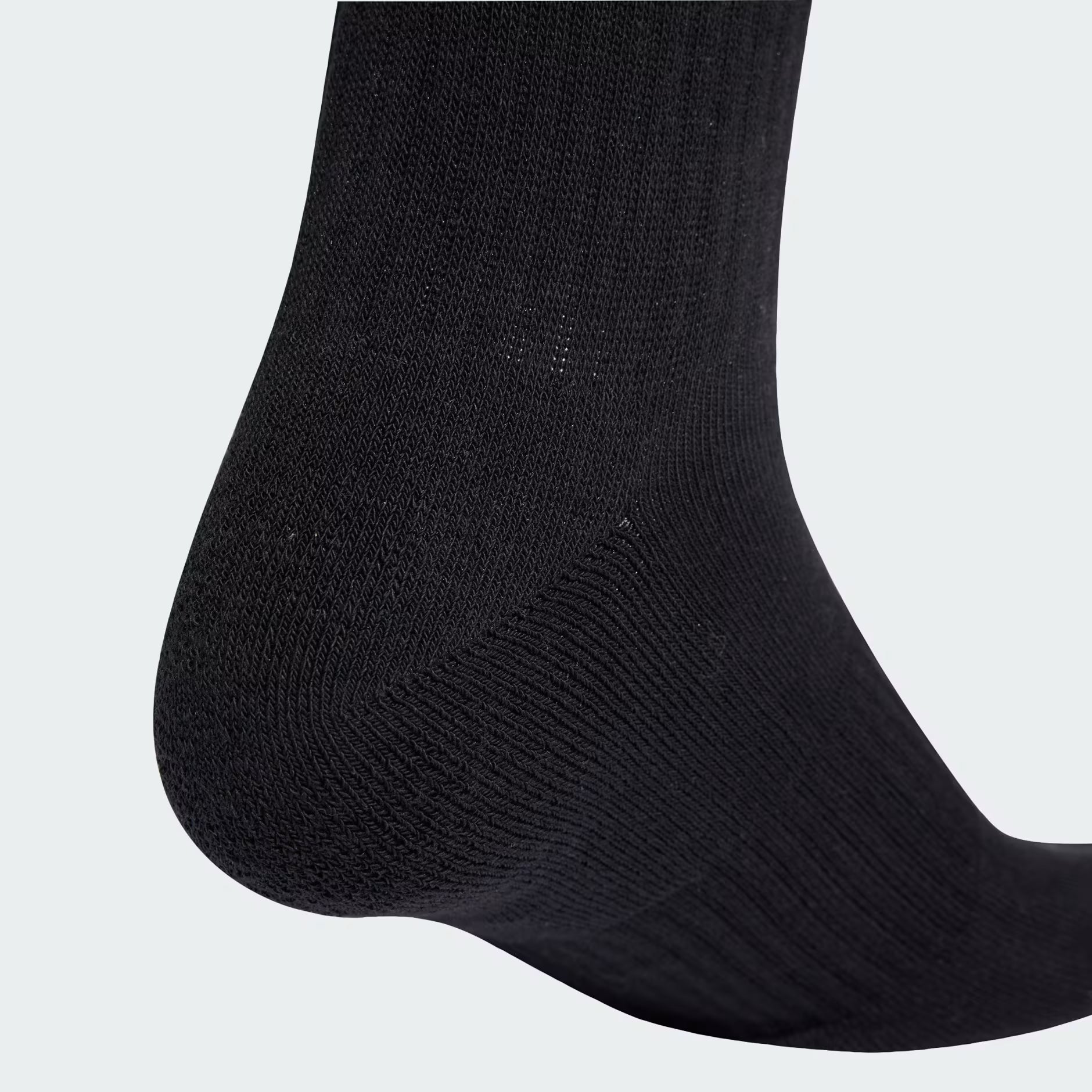 3 Pack 3 Stripes Cushioned Essential Crew Socks