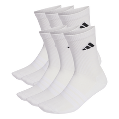 6 PACK Cushioned Crew Socks