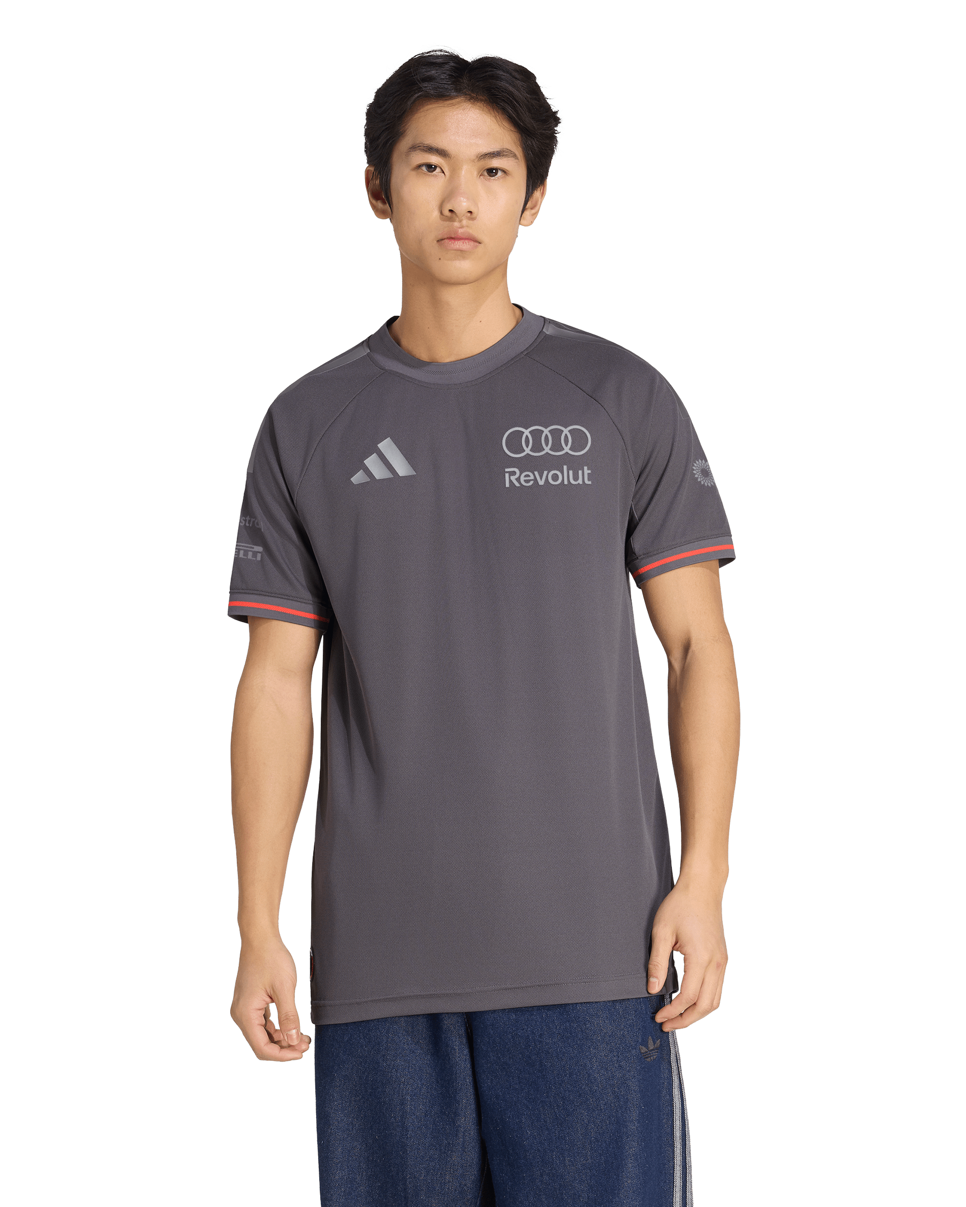 Mens Audi F1 Drivers Replica Shirt