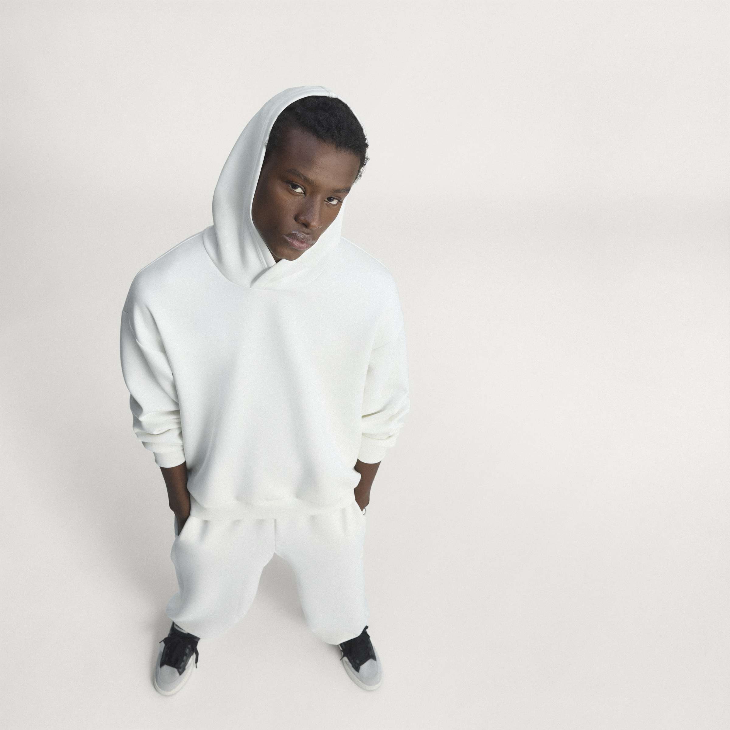 Mens Soft Lux Pullover Hoodie