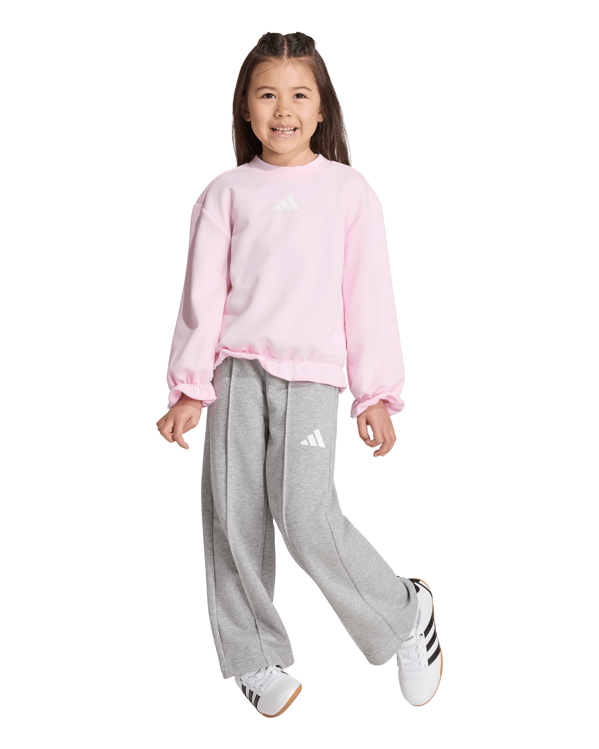 Little Kids Girls Sweatshirt And Jogger Set
