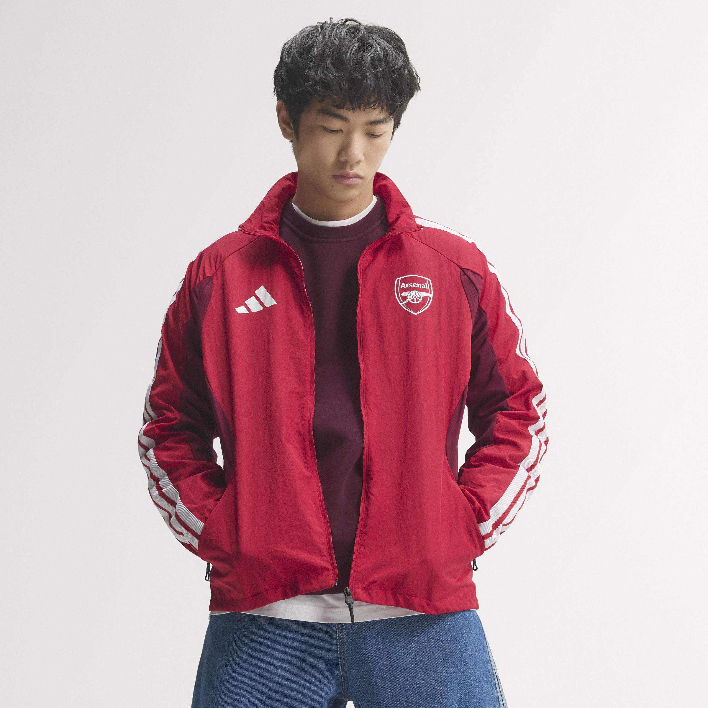 Mens Arsenal Fc Home 26/27 Anthem Jacket
