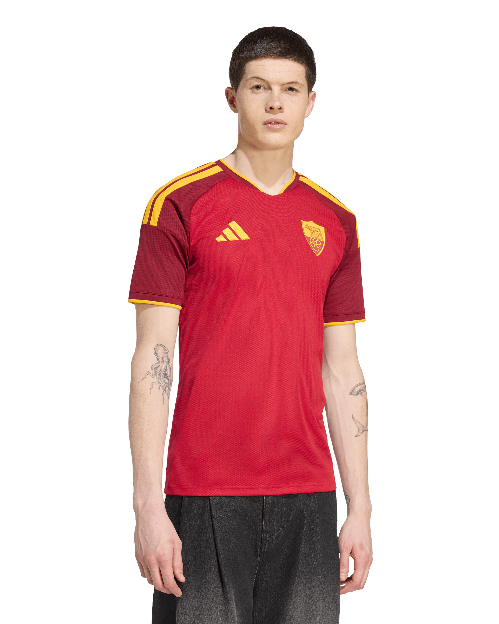 Mens As Roma Home 26/27 Replica Jersey