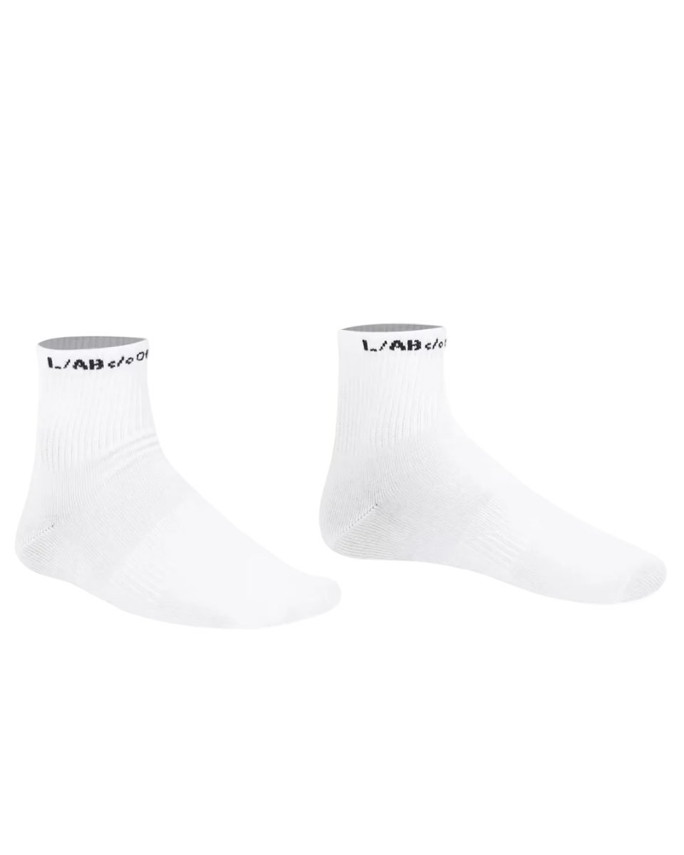 3 Pack L/AB Horizontal Quarter Socks