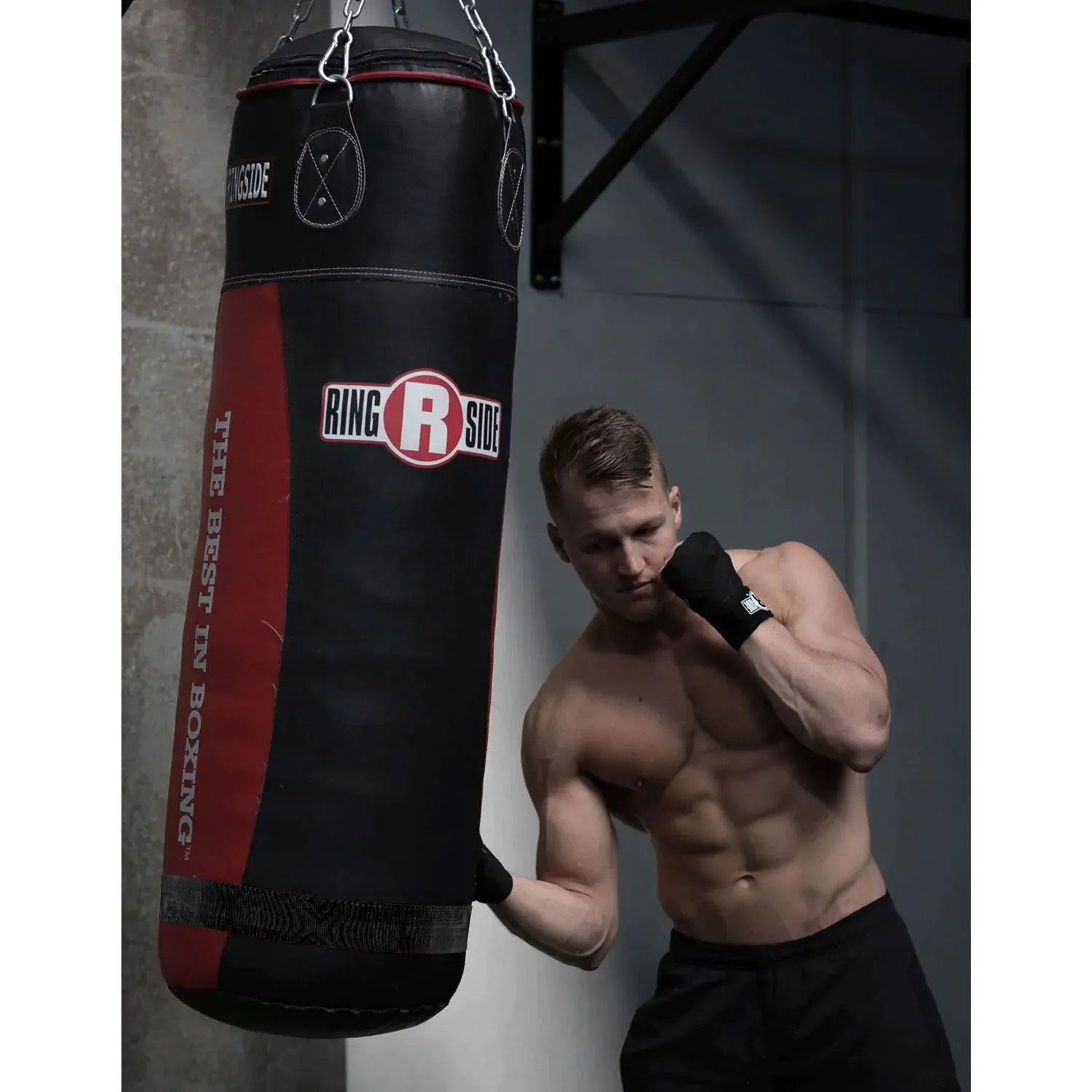 Large Leather Heavy Punching Bag 130 Pound
