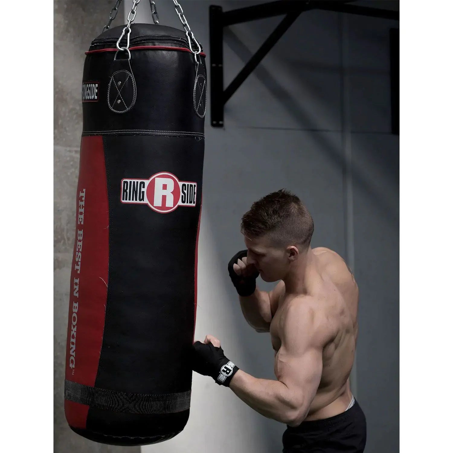 Large Leather Heavy Punching Bag 150 Pound
