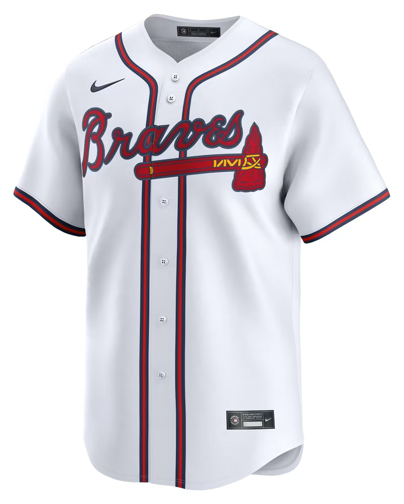 Mens Atlanta Braves Limited Home Replica Jersey