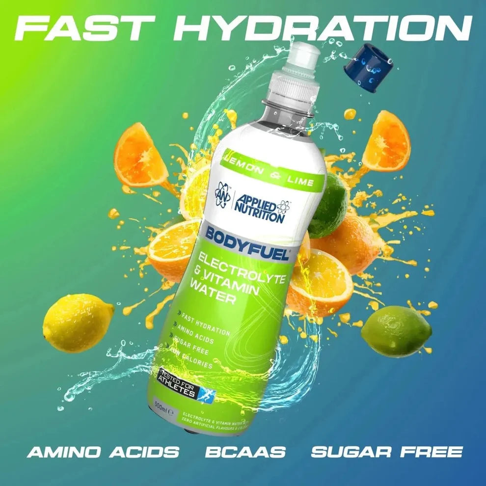 Body Fuel Electrolyte Water Lemon Lime 500 Milliliters