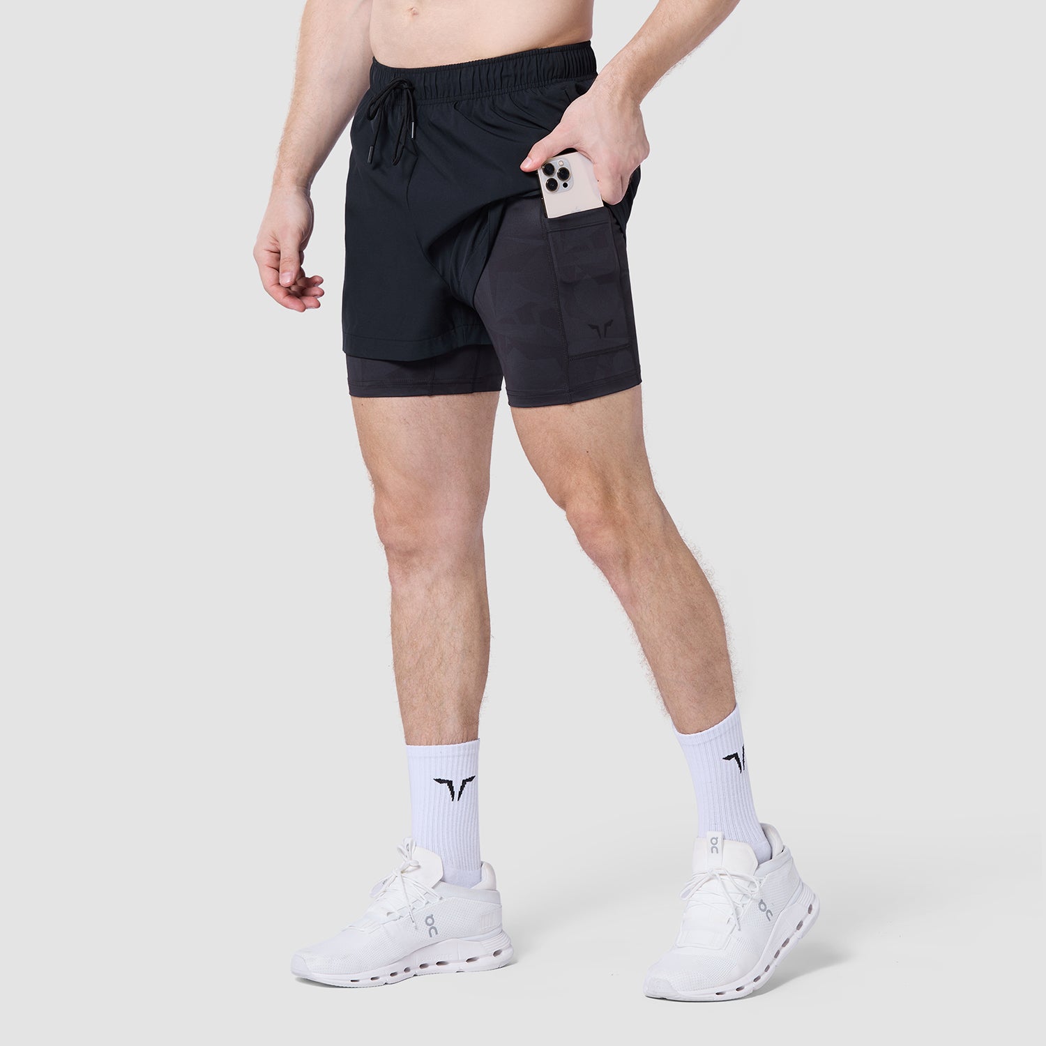 Mens Limitless 2-In-1 5" Shorts