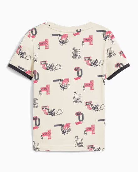 Boys Little Runners Aop Short Sleeves Tees