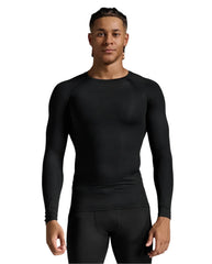 Mens Core Compression Fitted Long Sleeve T-Shirt