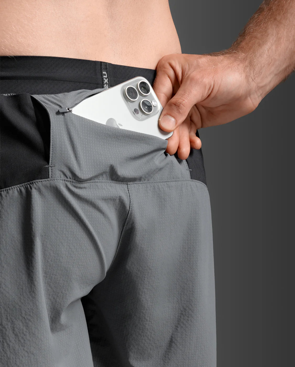 Mens Light Speed Stash 5 inch Short