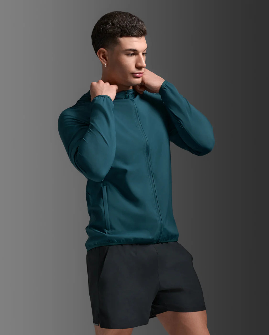 Mens Aero Hex Windbreaker Jacket