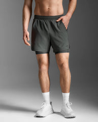 Mens Aero Mesh 2-in-1 5 Inch Short