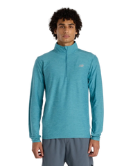 Mens SpaceDye 1/4 Zip Longsleeve