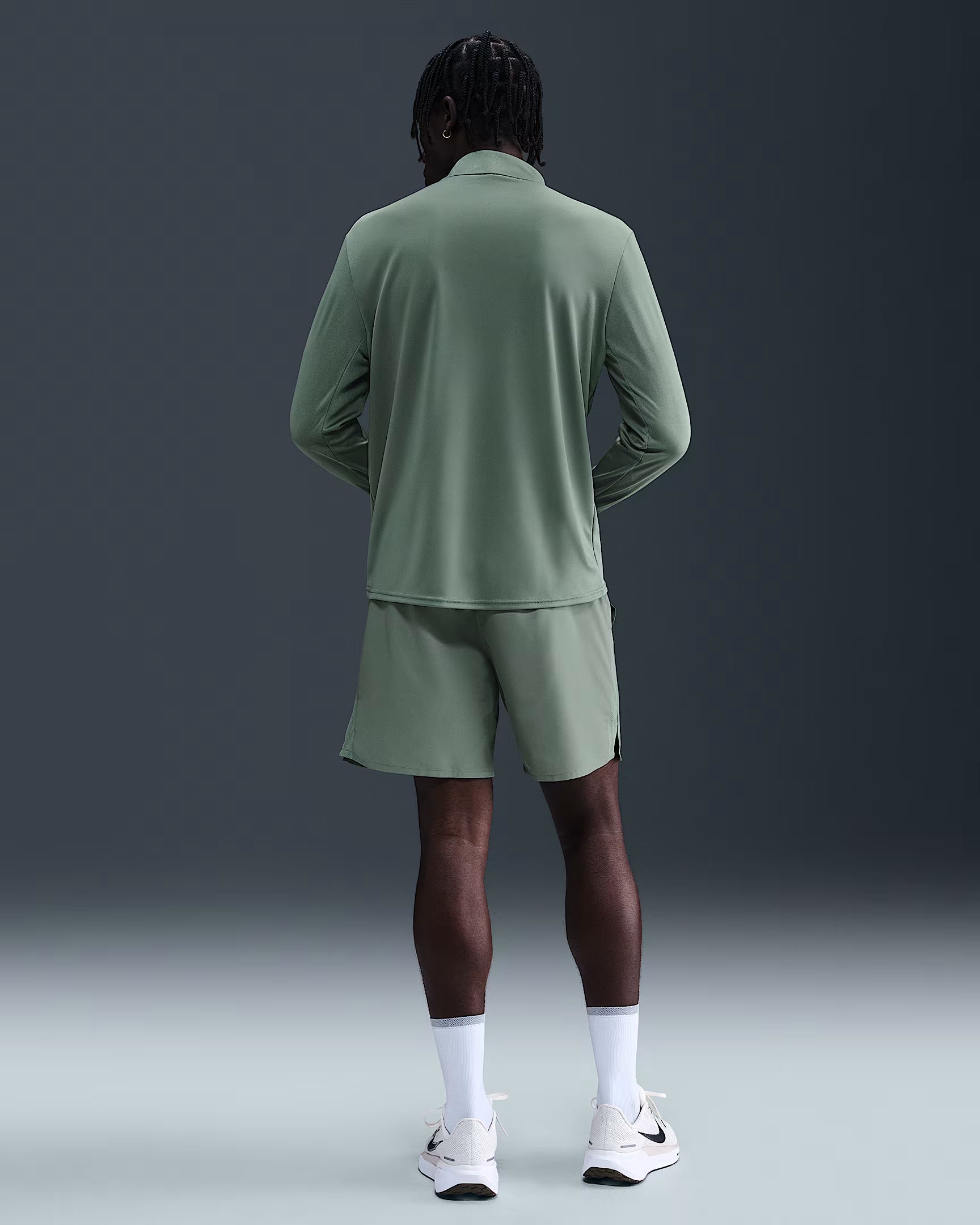 Mens Dri-Fit pacer Half Zip Top