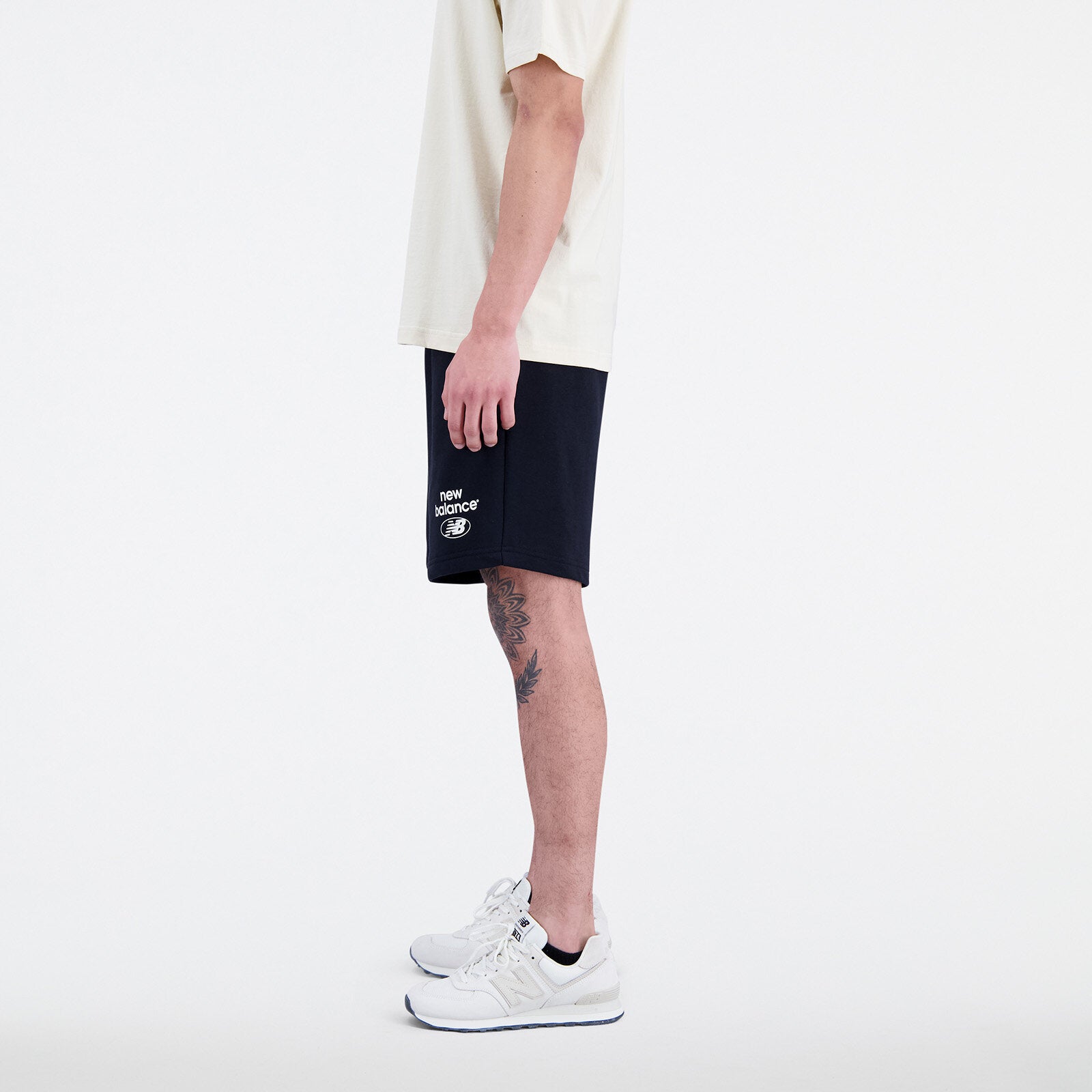 Mens Essential Logo Fleeve Short