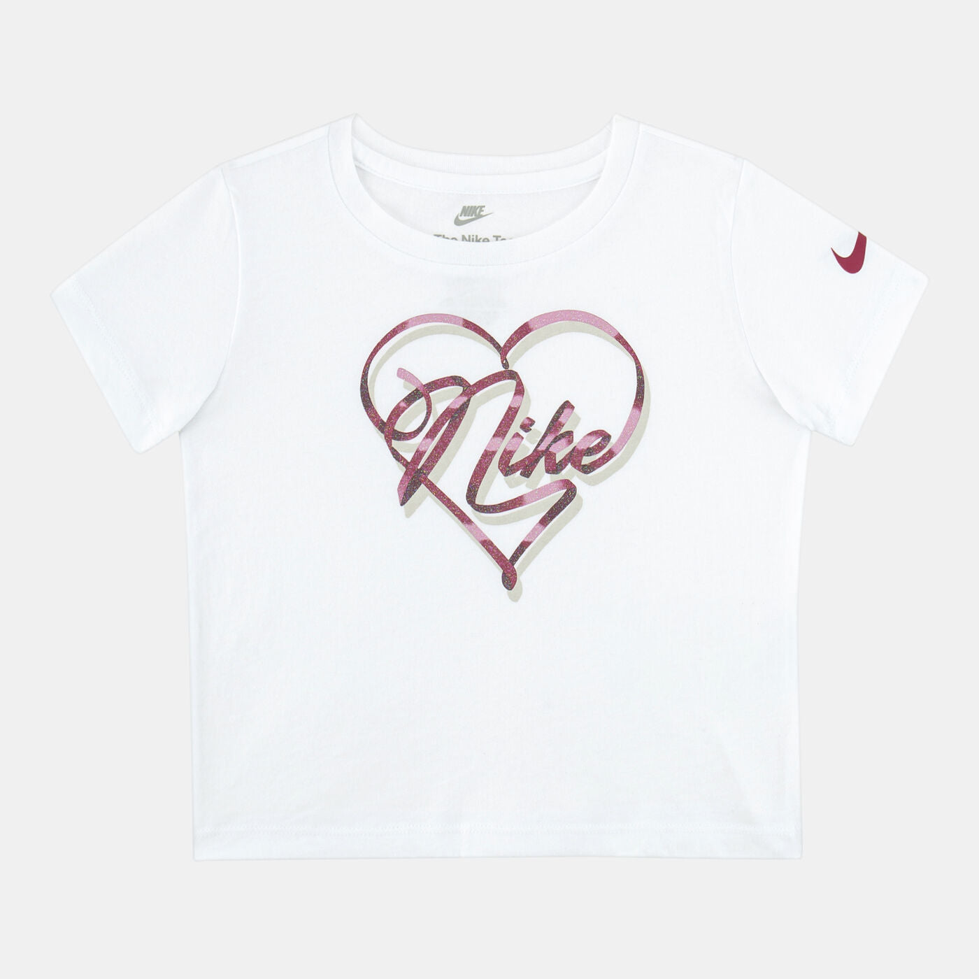 Girls Swoosh Short Sleeve Tees