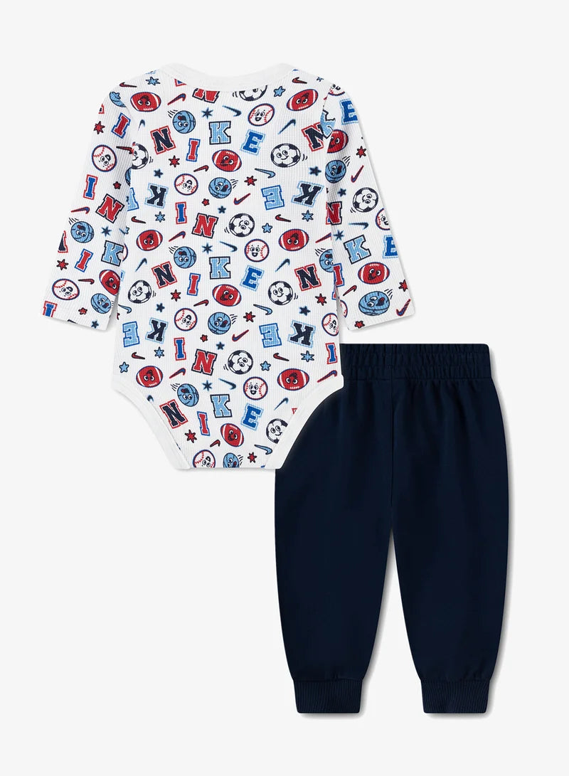 Infants AOP Waffle Set