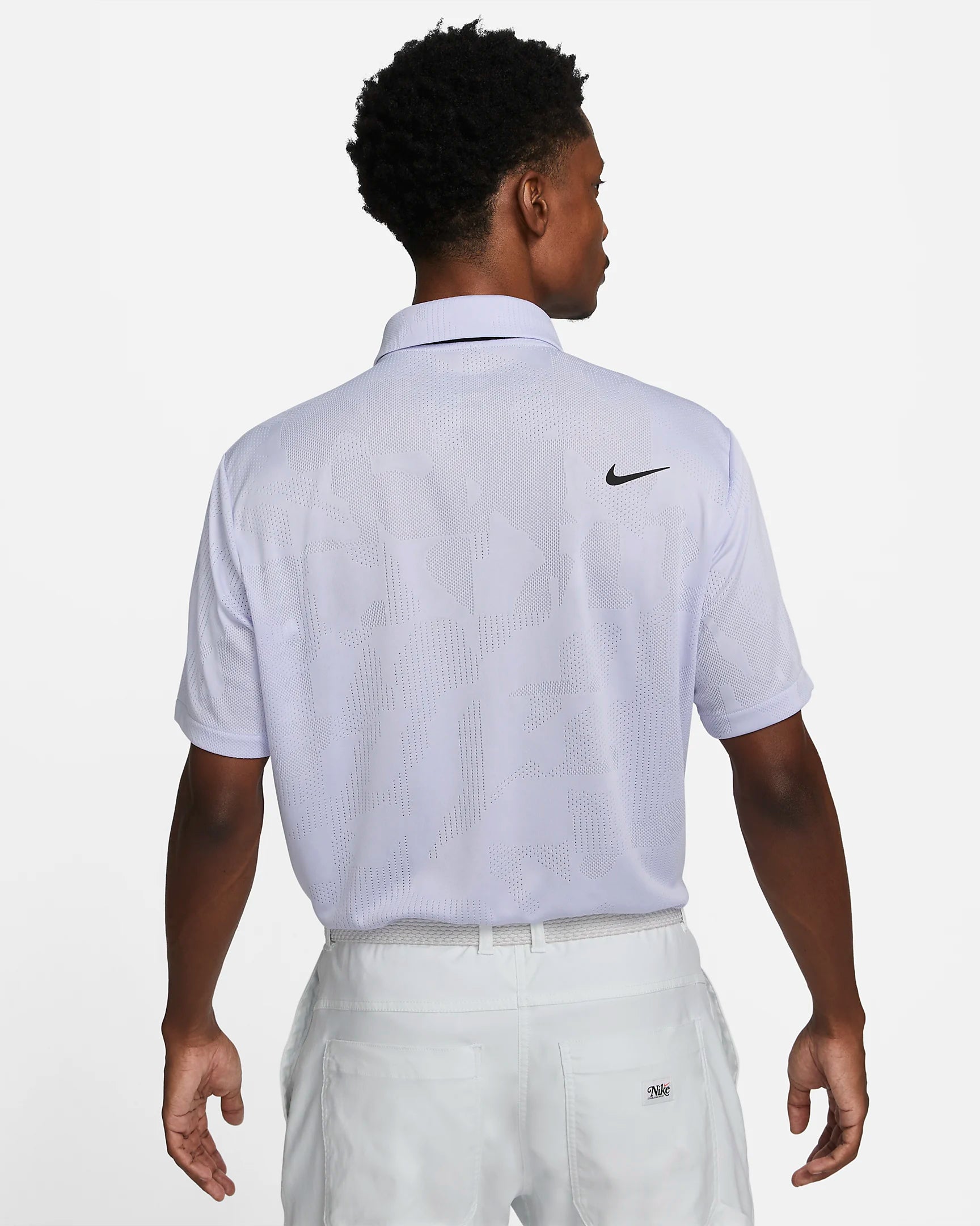 Mens Dri-Fit Tour Jacquard Golf Polo Shirt