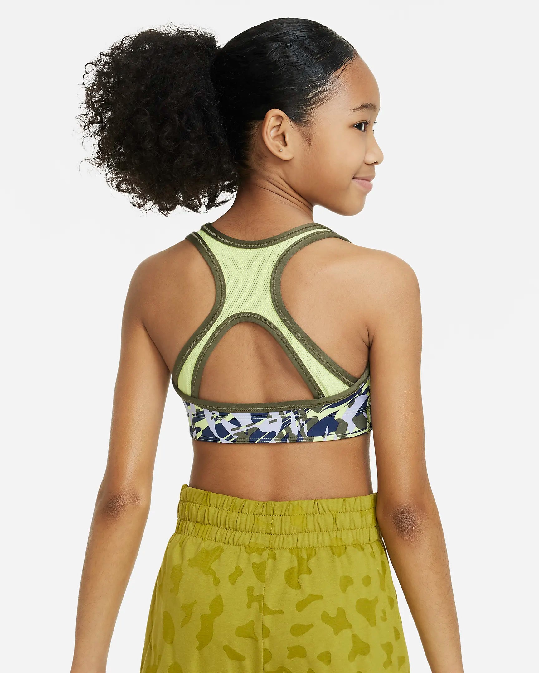 Girls Performance Swoosh Reversible Bra