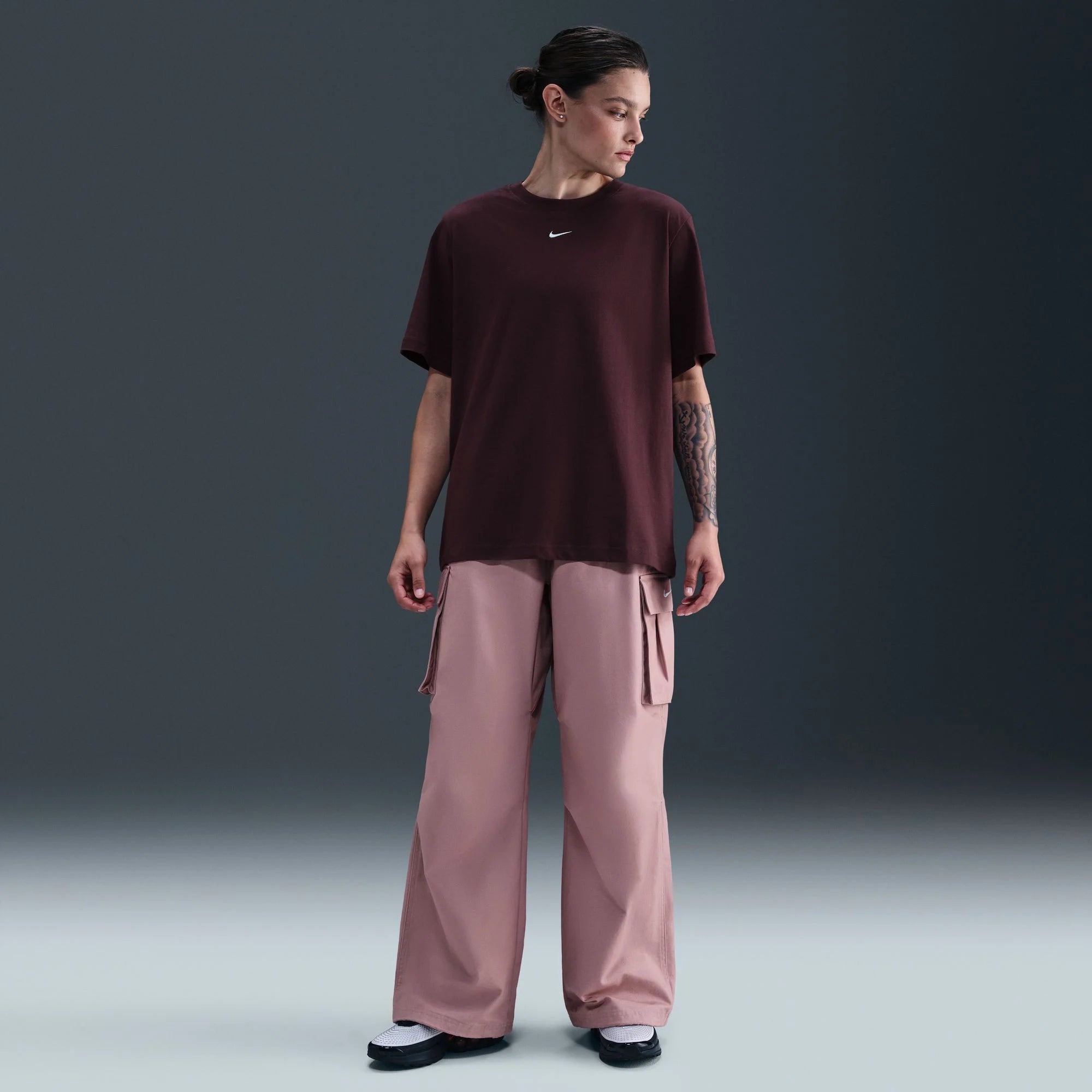 Womens Nike Oversized Essential Short Sleeve Tshirt