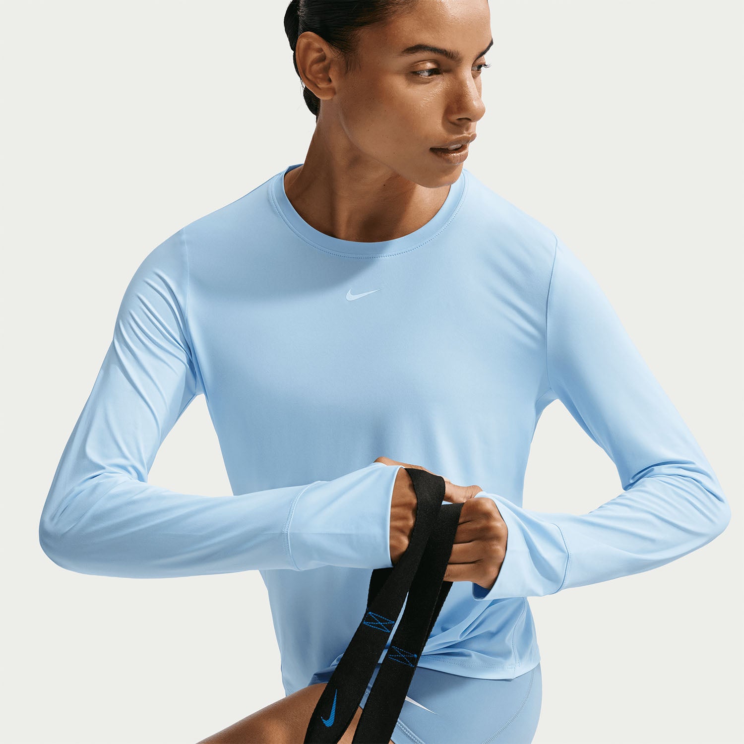 Womens Nike One Classic DriFit Long Sleeve Top