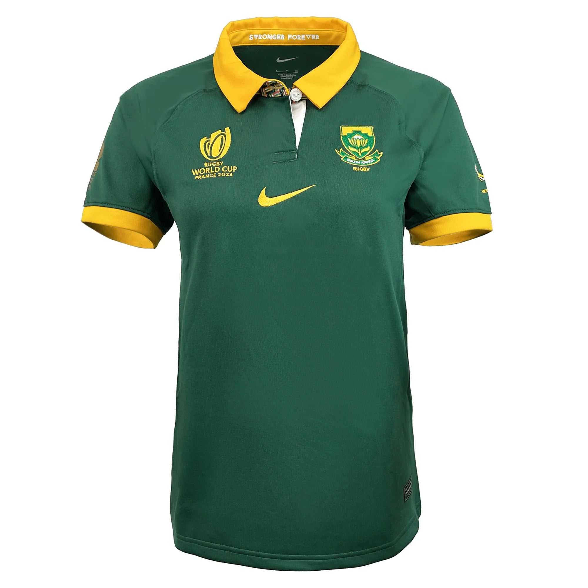 Shop Womens South Africa Springboks RWC Home Replica Jersey From Nike ...