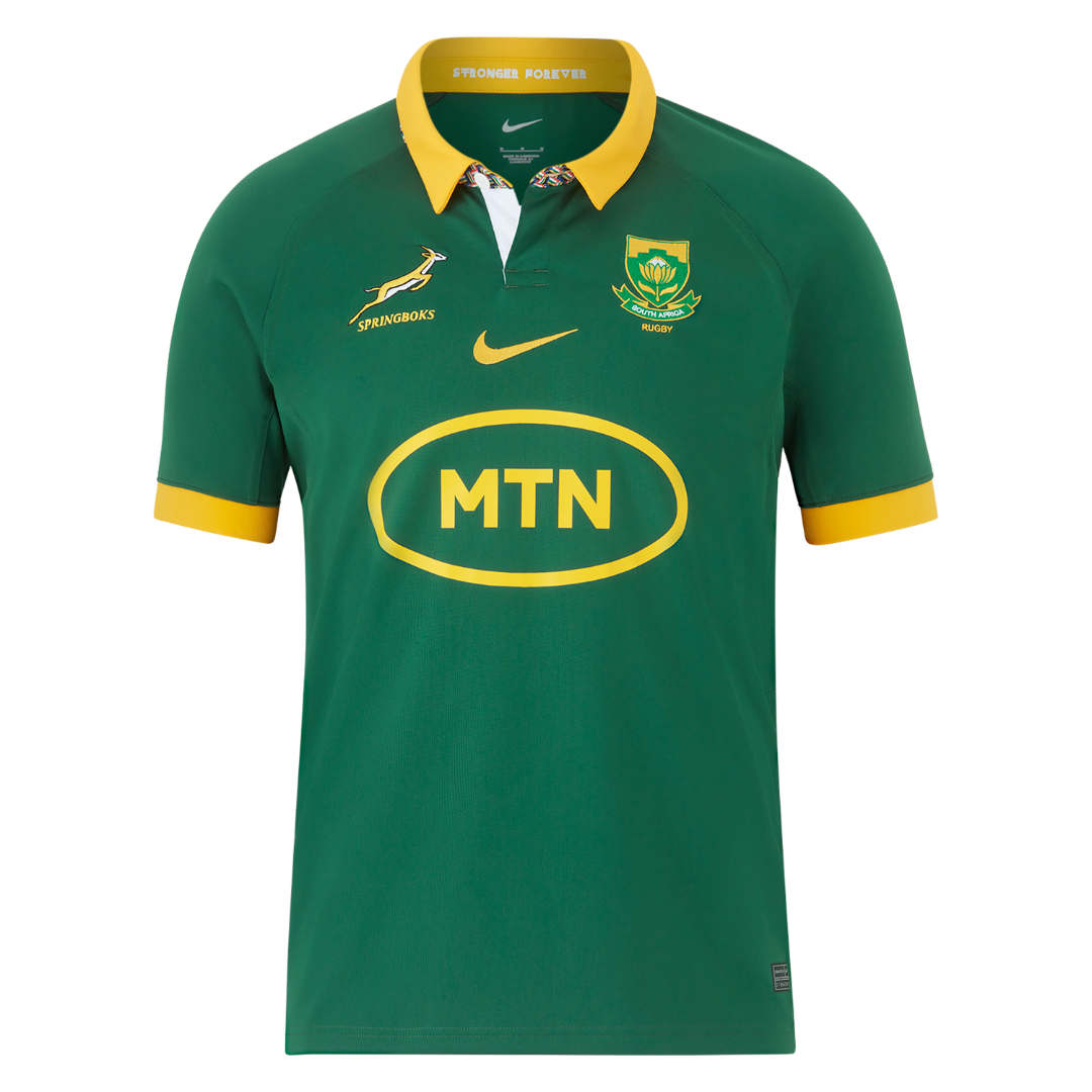 Mens South Africa Springboks 23/24 Home Replica Jersey