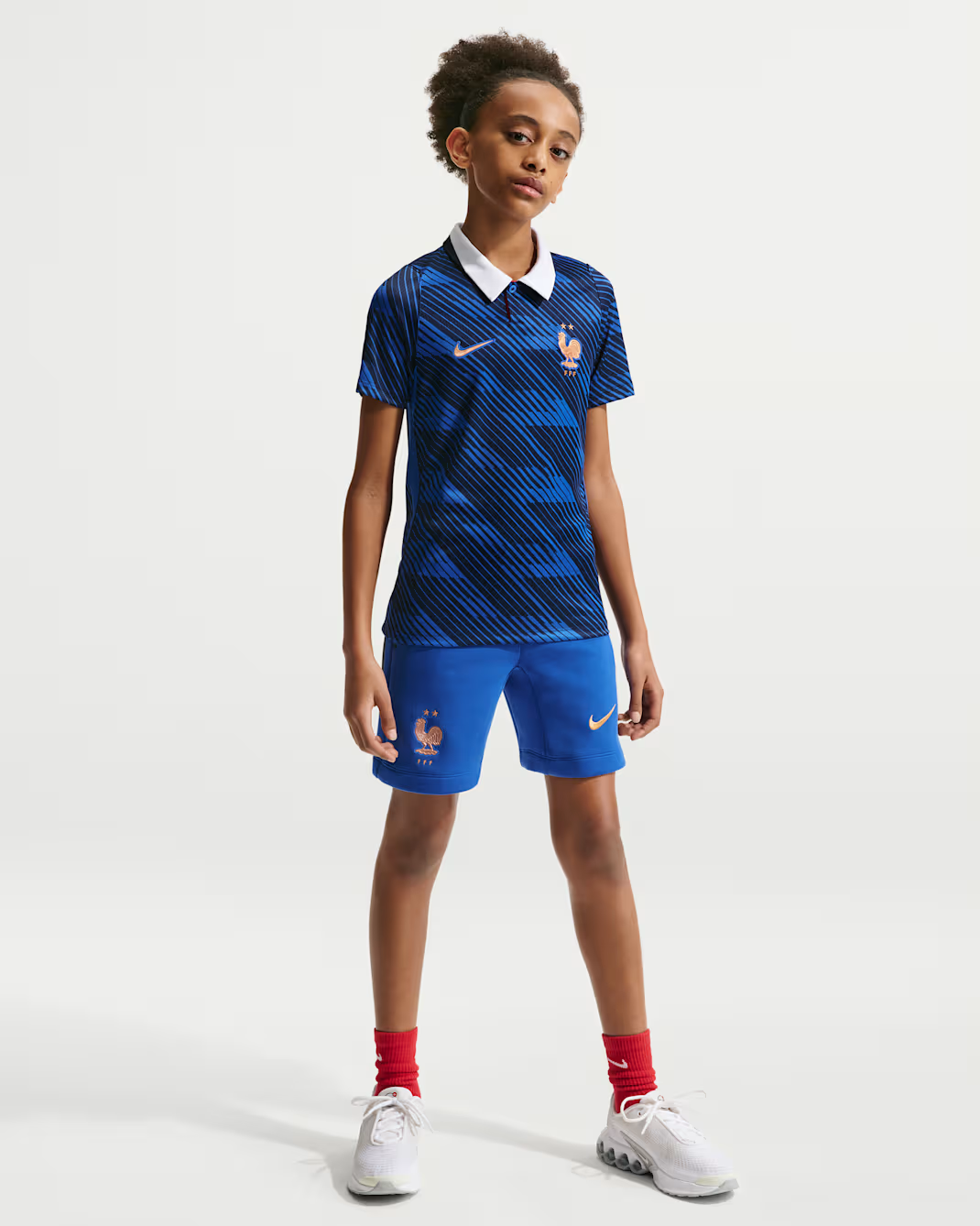Junior France FFF Home 25/26 Replica Jersey