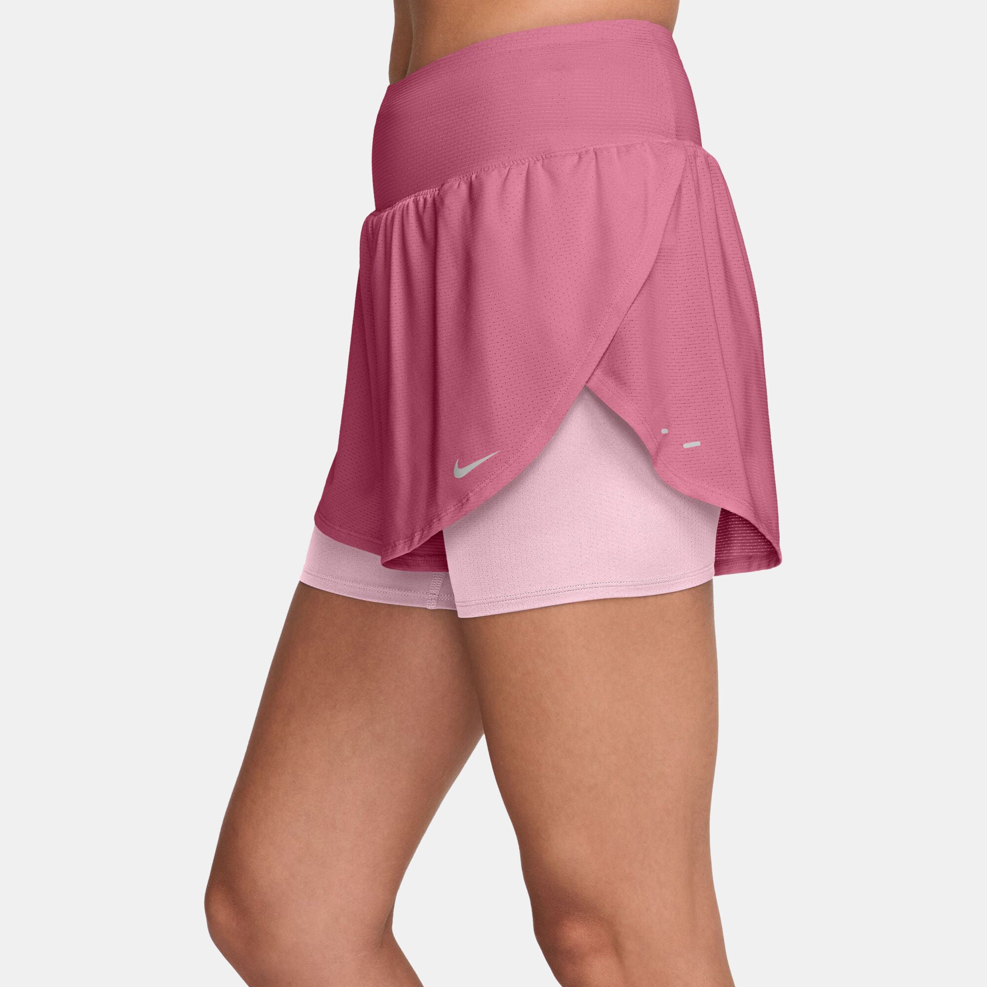 Women's Flow Dri-FIT 2-in-1 Mesh Running Shorts